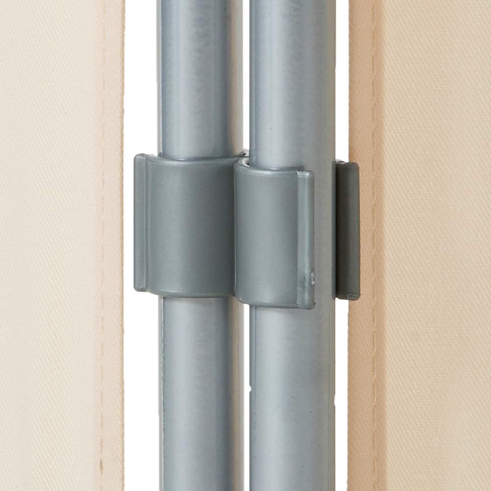 Proman Products Galaxy Indoor Room Divider (3-Panel), 102" W x 23" D x 71" H, Beige: Furniture & Decor