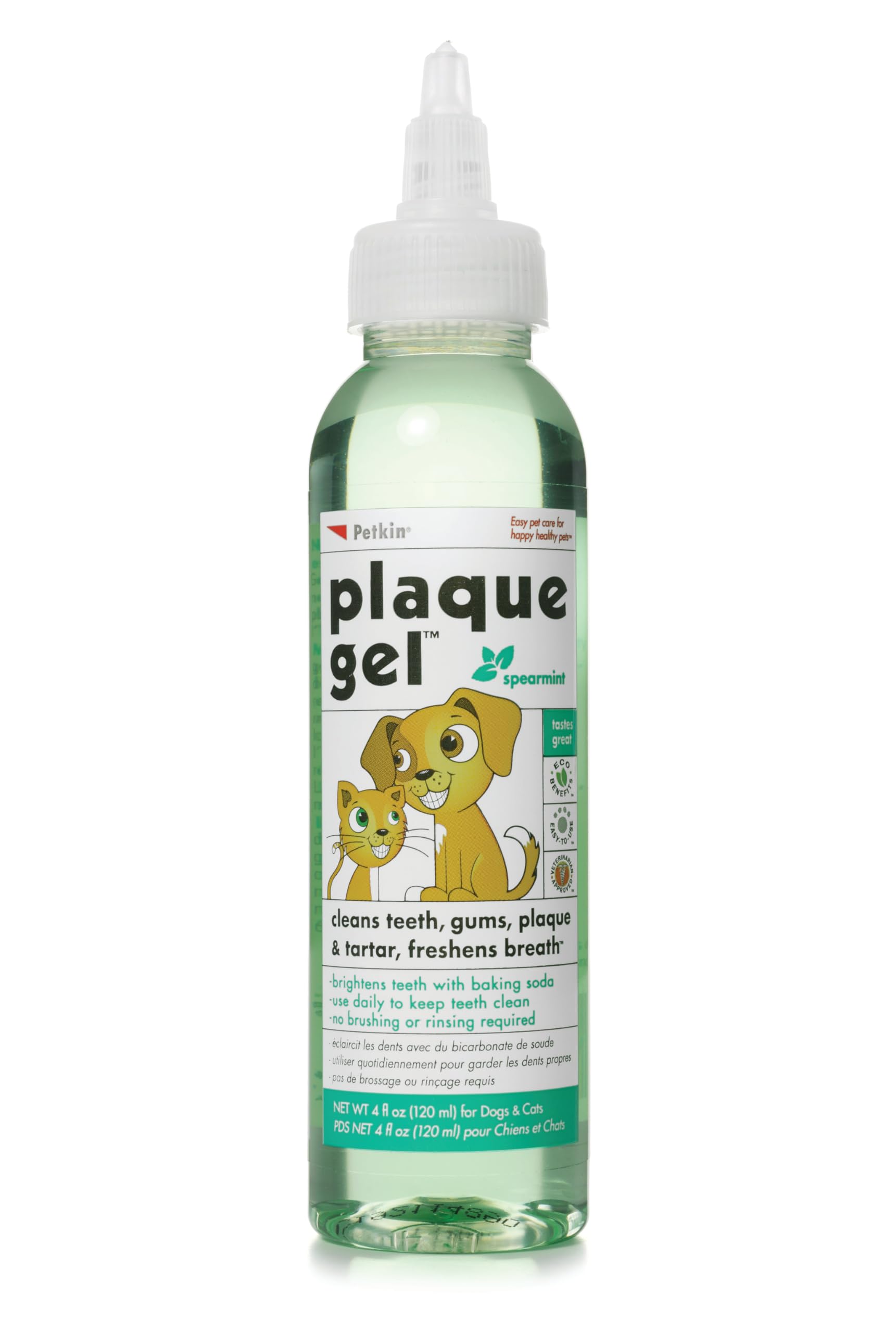 Petkin Plaque Teeth Cleaning Gel - Mint Flavour