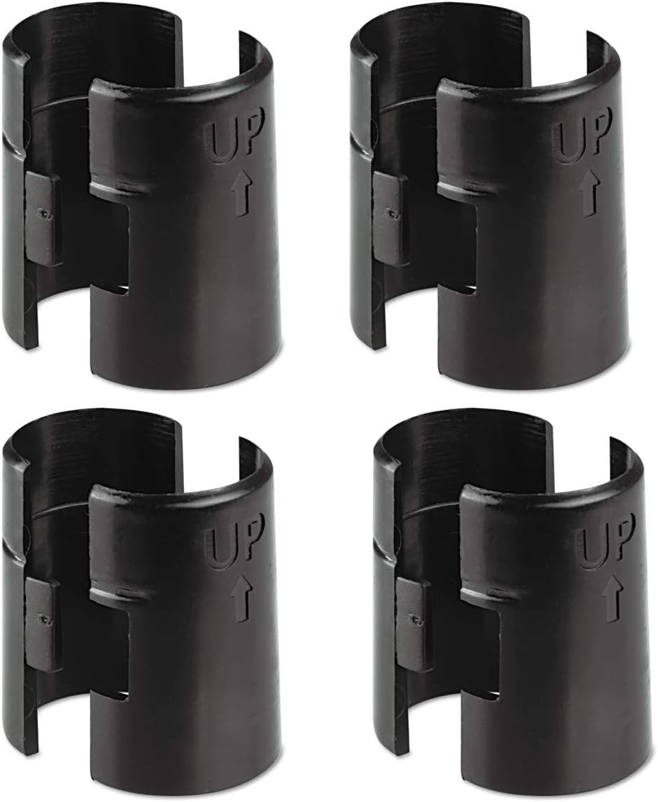 Wire Shelving Shelf Lock Clips, Spare Clip Pack for Racks 8 Clips/Pack (Plastic, 25.4mm), Diameter 1 inch(1 pack)