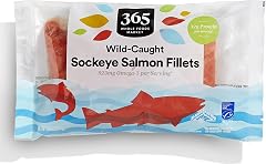 365 by Whole Foods Market Sockeye Salmon Fillets, 10 OZ