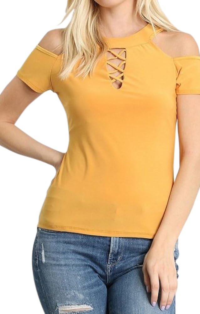 mustard yellow blouse