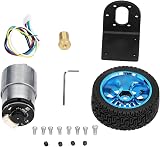 Keenso DC 12V Encoder Motor Gear Motor for Balance Car Robot Printer 1000RPM view 7