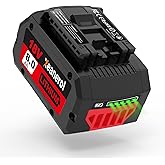 Xeanerol 18V 8.0Ah Replacement for Bosch 18V Battery, Lithium Ion Battery Compatible with Bosch Core 18 Volt GBA18V80 GBA18V40 GBA18V60 GBA18V120 BAT609 BAT612 Cordless Power Tools