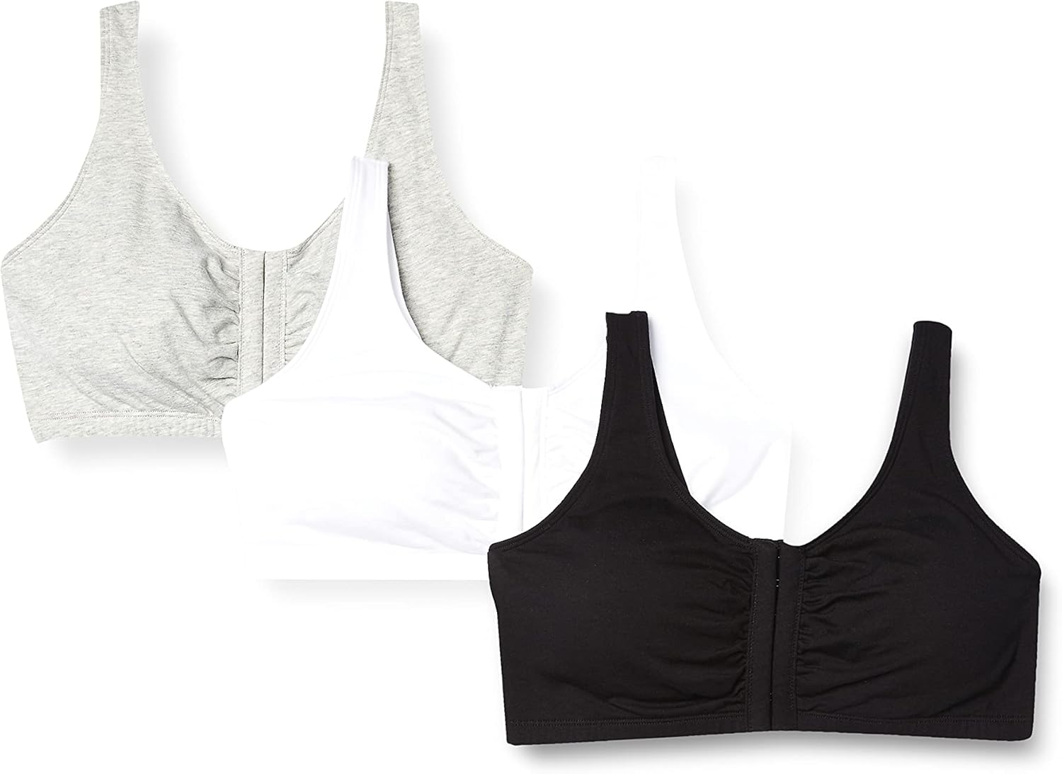 Fruit of the Loom Women's Front Closure Cotton Bra