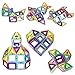 133 Pieces Magnetic Blocks,Magnetic Building Blocks Toys Set,Kuloe Kids Magnetic Toys Educational Building Tiles Blocks