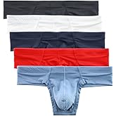 Summer Code Mens Underwear Briefs Soft Breathable Underpants Low Rise Trunks Pack