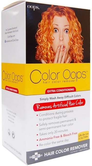 Color Oops Regular Strength Hair Color Remover, #Rs100 - 1 Ea by Color Oops
