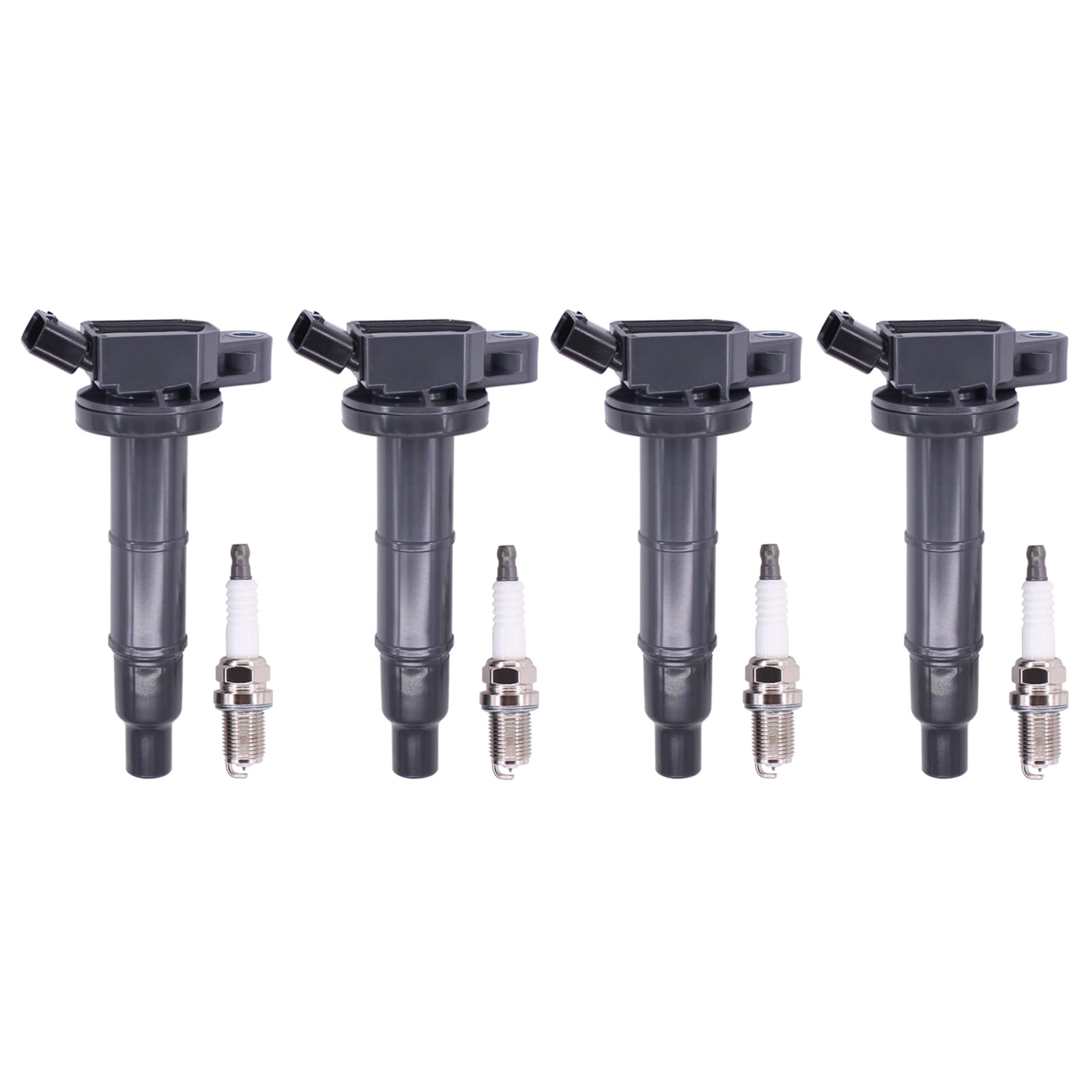 Photo 1 of *-used missing parts**MOTOKU Ignition Coil and Spark Plug for Toyota Camry Highlander Corolla RAV4 Matrix Solara 2.4