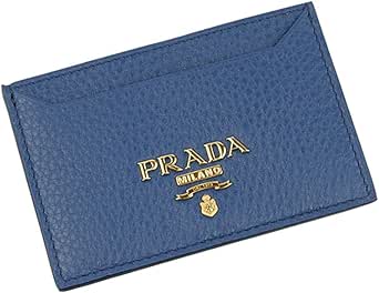 prada blue card holder