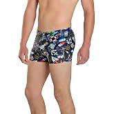 Sporti Men's Athletic Square Leg Swimsuit, Lap Swimming Suits | Lycra Xtra Life, UPF 50+, Drawstring Waist, Front Lined, Flat Seams, Quick Dry, Comfortable Fit, Brief Alternative