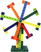 SHAWE Kids Construction Toys Snap Cube Educational Building Set 100 pcs view 3