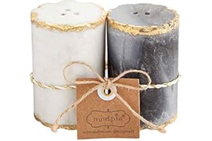MUD PIE Marble Salt And Pepper Set