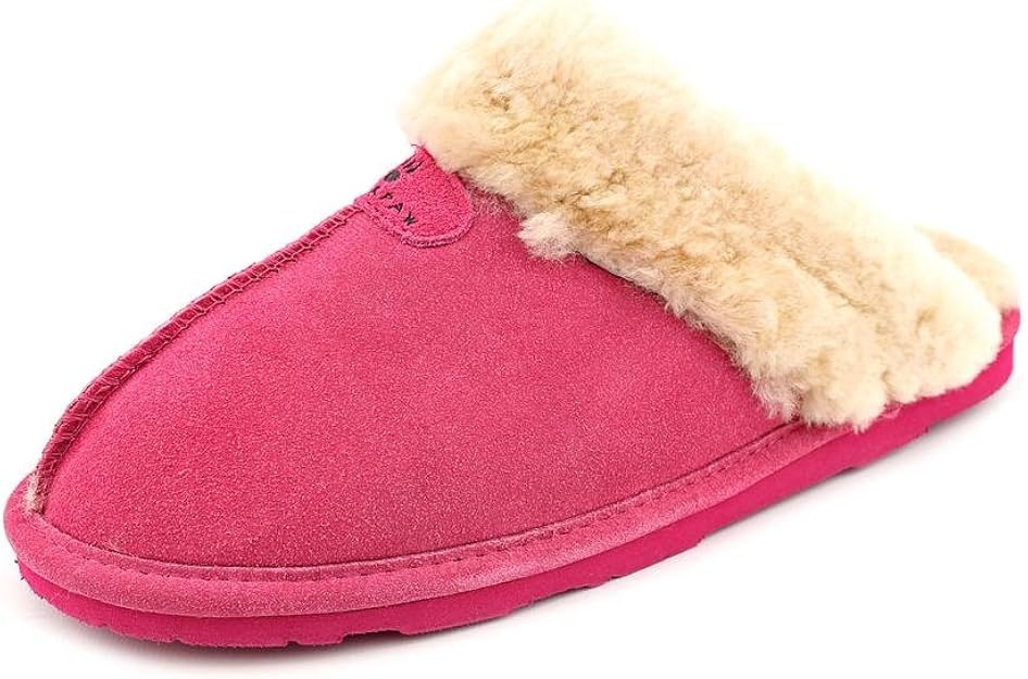 bearpaw retro loki suede slipper