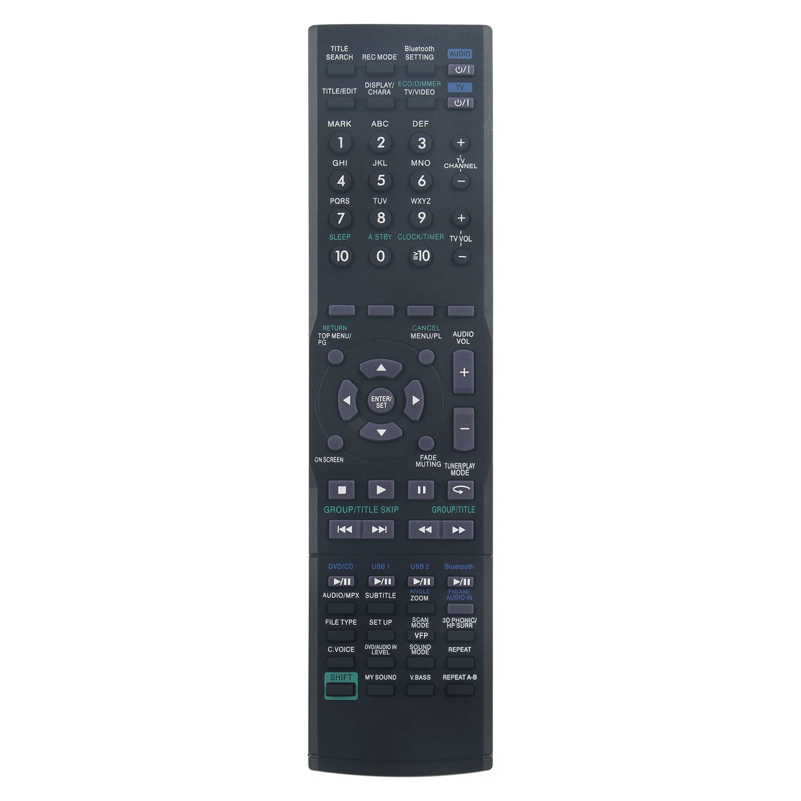 VINABTY RM-SNXG5U Replace Remote Control Fit for JVC RMSNXG5U DVD CD Sound System UX-G950V CA-UXG500V