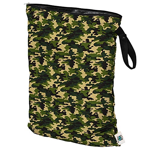 Planet Wise Wet Diaper Bag, Camo, Large