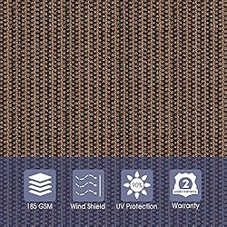 VICLLAX 90% Shade Fabric Sun Shade Cloth Privacy