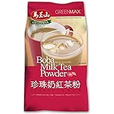 Greenmax Boba Milk Tea Powder &ndash; Authentic Taiwanese Black Tea Flavor | Instant Milk Drink Mix with Rich Creamy Taste | Ready in Minutes | 700g (24.7oz) Bag | Make Bubble Drinks at Home