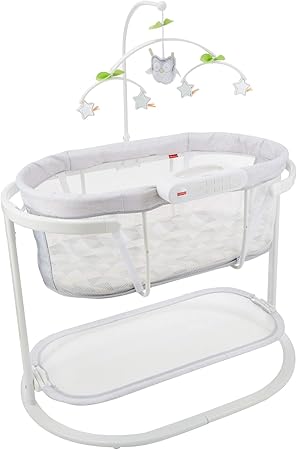 fisher price smart connect soothing motions bassinet