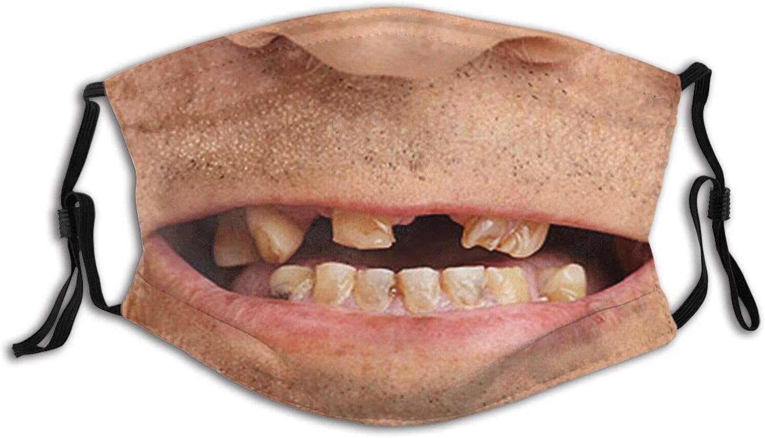 Funny Missing Teeth Funny Masks Face Mask Fashion Scarf Reusable Mouth