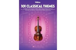 101 Classical Themes for Viola – Sheet Music Songbook | 101 Popular Classical Pieces Including Fur Elise, Canon in D, Clair de Lune, Ode to Joy and More | Hal Leonard Viola Solo Book