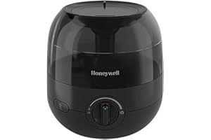 Honeywell Mini Cool Mist humidifier, Easy to Fill and Clean, humidifier for small Bedroom, Kids Rooms, or office. Ultra Quiet Operation and Auto Shut-Off - Black, HUL525B