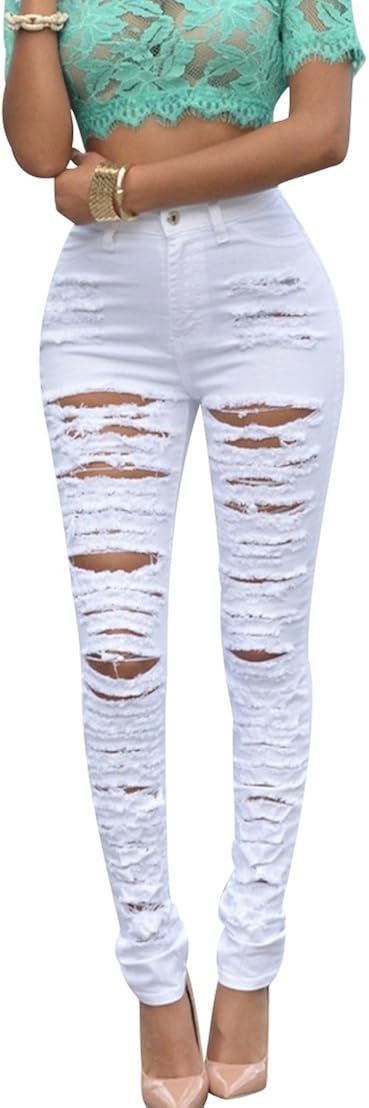 petite high waisted skinny trousers