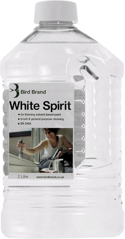 FERRIS White Spirit 2 Litre Premium Paint Solvent Thinner Cleaner