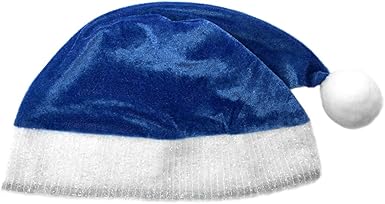 christmas hat blue
