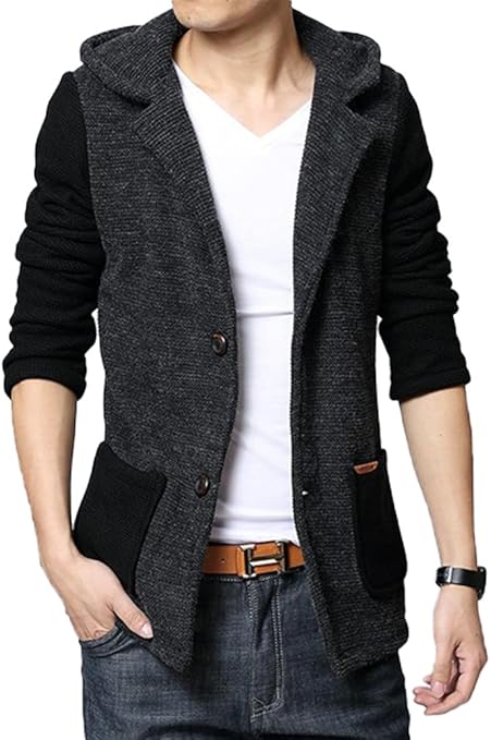 Amazon Queenshiny メンズ トレンチコートパーカ コート ジャケット コート ジャケット 通販