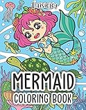 Mermaid Coloring Book: Beautiful Mermaid Coloring Books for Girls - Under The Sea (US VERSION) by Daisiejoy