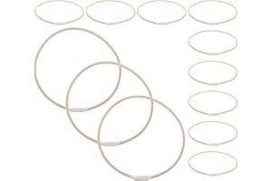 FAVOMOTO 12pcs Microphone Shock Mount Elastic Bands Fit Vibration Dampening Rubber Rings for Condenser and