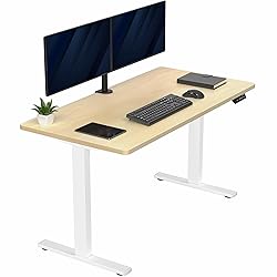VIVO Electric 55 x 28 in Standing Desk, Memory