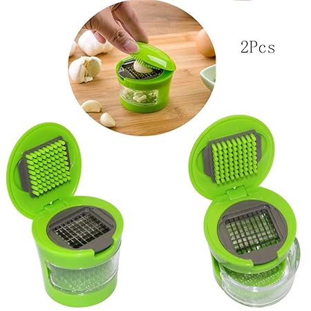 Compra JIGAN Picador de ajo, Mini máquina de Cortar de Acero ...