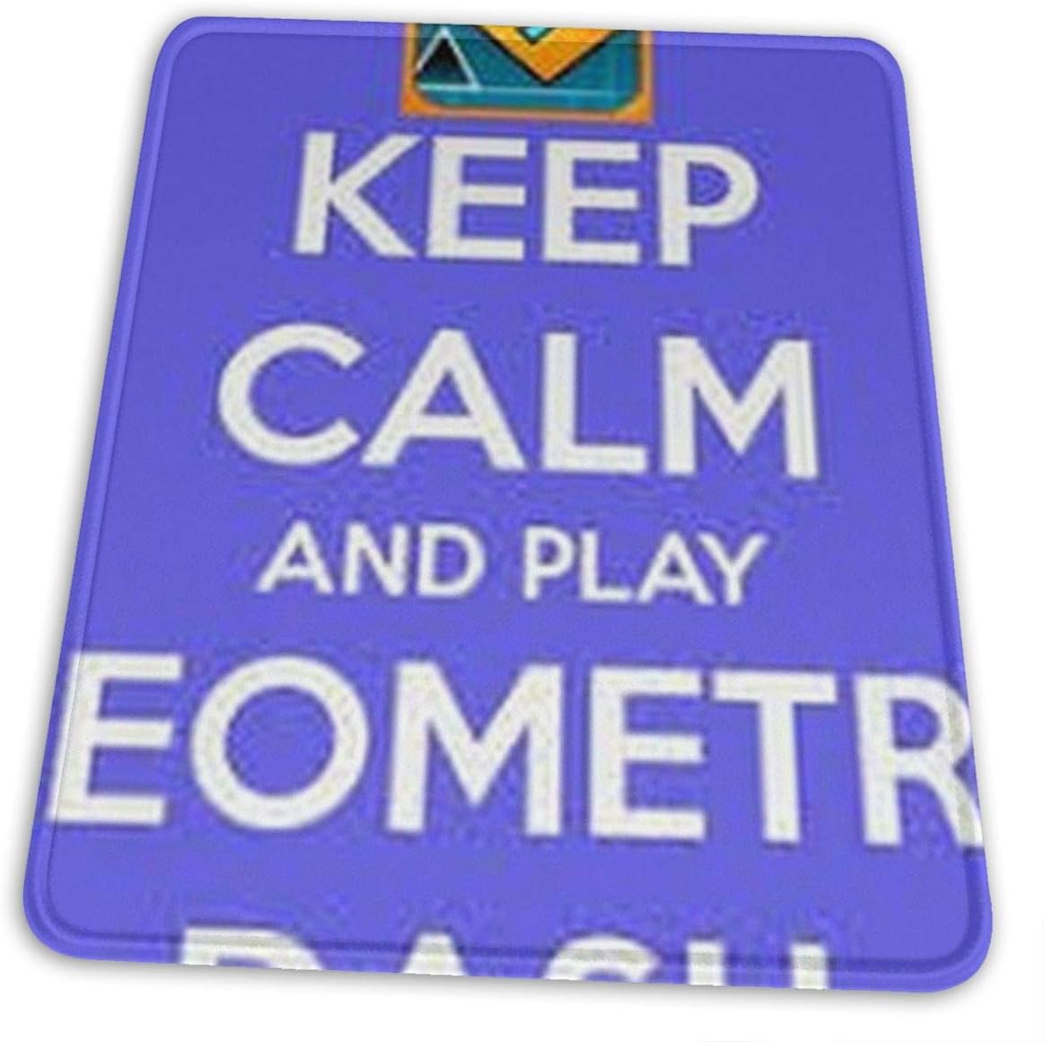 Keep Calm and Play Geometry Dash Hemming The Mouse Pad 10 X 12 Inch Esports Office Study Computer
