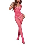 MissDaisy-Women's Sexy Mesh BodyStocking Fishnet