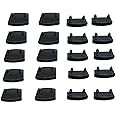 Meuey Lyot-55mm x 9mm Bed Slat Holders Replacement Bed Slat Holders Suitable for Bed Support slats Bed Center(10 Center Covers and 10 end Covers for Bed Support) slats Bed Support slats