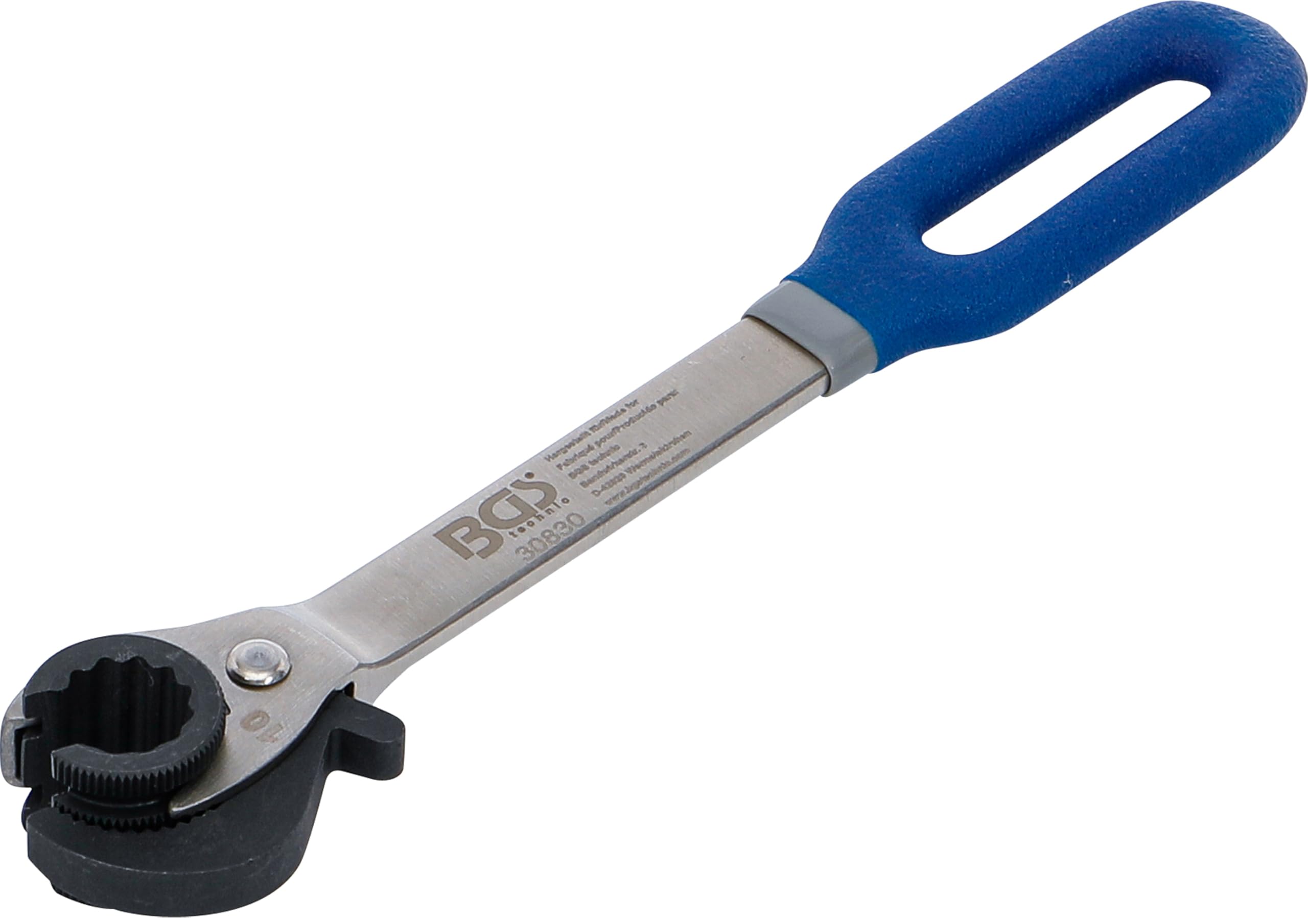 BGS 30830 | Ratchet Ring Spanner | open | 10 mm