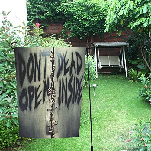 Don't Open Dead Inside The Walking Dead Garden Flag 12" x 18"