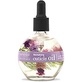 Cuccio Amalfi Garden Revitalizing Cuticle Oil (63ml) - Natural Moisturizing Skin Moisturizer for Nourishing Hand Care &amp; Healthier Nails - Violet &amp; Delicate Peony