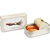 Spiced Calamari in Ragout Sauce by Jose Gourmet, Canned Squid Calamari in Sauce, Wild Caught Portuguese Calamari, Vitamin Rich Low Calorie Seafood, 125g Can