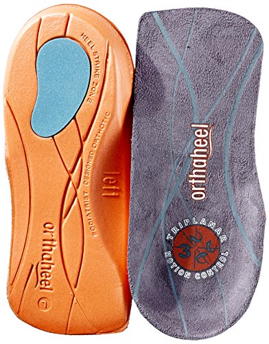 Vionic with Orthaheel Tech Men's Relief 3/4 Length Orthotic Insoles,Grey,L