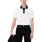 Lacoste Mens Classic Fit Contrast Collar L.12.12 Polo Shirt