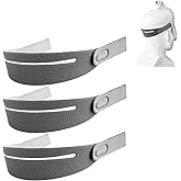 3 Packs Replacement Headgear Straps for Airfit/Airtouth N30i and P30i Closed Edges Nasal Mask Straps Adjustable CPAP Headgear Compatibility with N30i/P30i(Without Mask Frame)