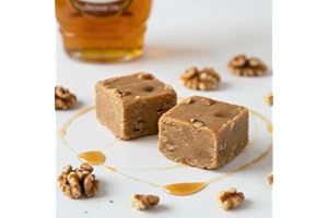 DEVON'S MACKINAC ISLAND FUDGE CO. Devon's Mackinac Island Fudge Co 5.5 oz - Gourmet Creamy Fudge - Handcrafted Sweet Treats - Chocolate, Peanut Butter, Maple & More - Great Gift or Dessert (Maple Walnut)