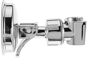 ASAKKURA Suction Cup Shower Head Holder Strong Removable Handheld Shower Bracket Wall Mount Base for Bathroom