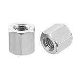 uxcell M6 x 1.0-Pitch 20mm Length 304 Stainless
