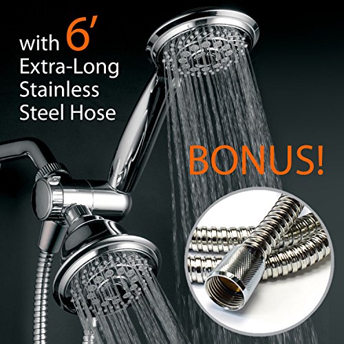 HOTEL SPA Shower Heads with Handheld Spray High Pressure Shower