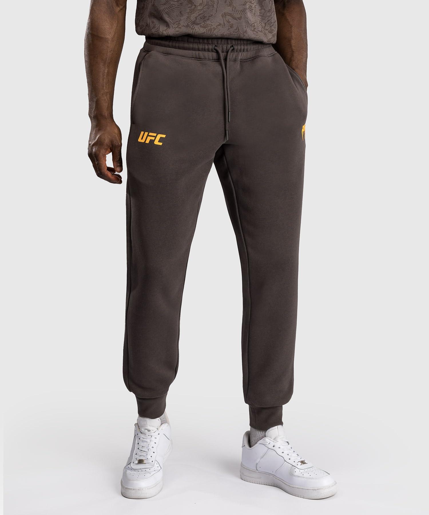 UFC Fusion by Venum Fight Week Men’s Cotton Pant – Solid Earthen Brown – XL