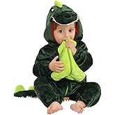 CYDZJYY Unisex Baby Costume,Baby Animal Onesie Halloween Flannel Home Clothing