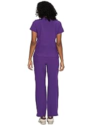 floralhue Scrubs for Women, V-Neck Scrubs Top